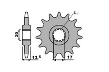 PIGNON AVANT CHT 153 11 FANTIC