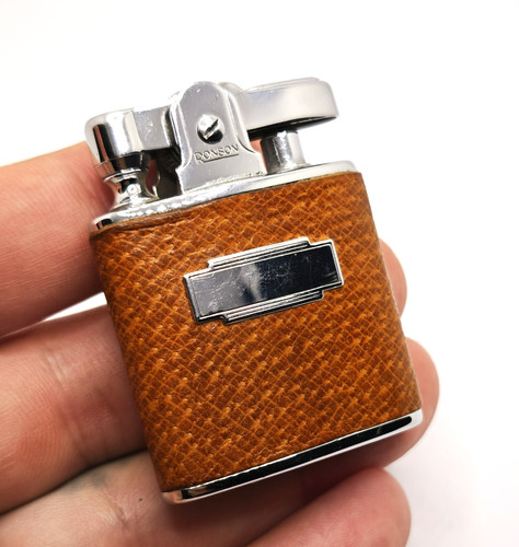 Ronson briquet essence cuir - essence,