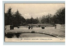 1909 Postcard Bordeaux Jardin