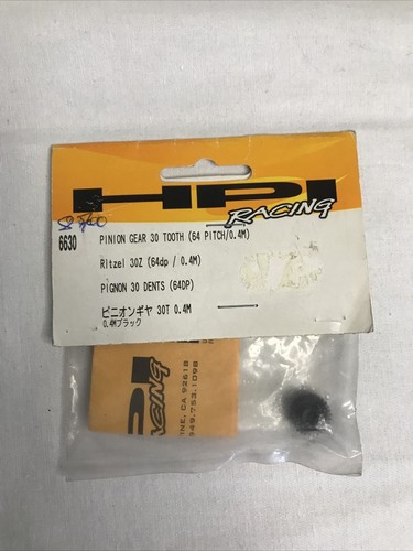 Hpi racing 6630 pinion gear - racing,