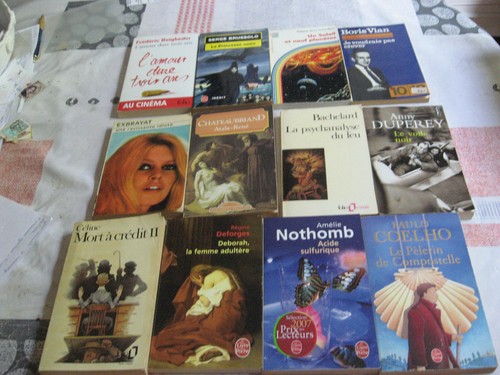Lot livres de poche - 12,