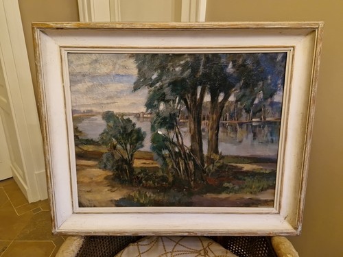 Peinture ancienne huile sur - peinture,