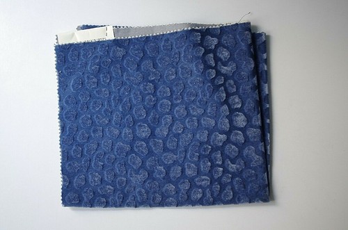 Tissu velours gaufre - velours,