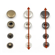 Boutons pression 20 sets