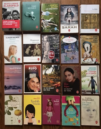 Lot livres poche - 20, de