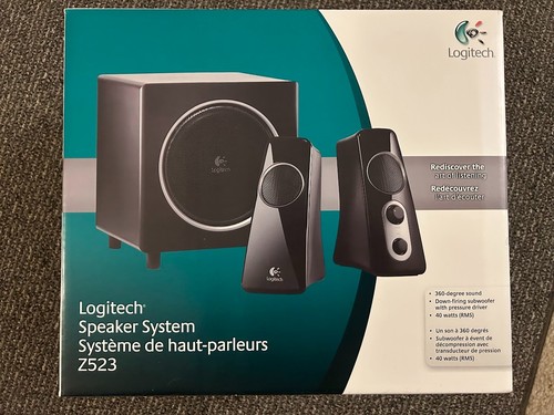 Logitech speaker system - speaker, 2.1ch