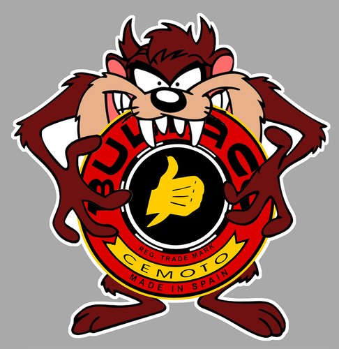 Bultaco taz sticker vinyle - taz,