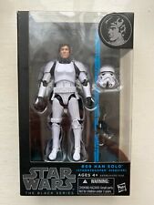 Star Wars Série Noire Han Solo Stormtrooper Déguisement Figurine Hasbro 09 Vrai