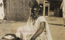 L'Afrique à Paris La Repasseuse Ethnologie c1920 Vintage Stereo Photo 