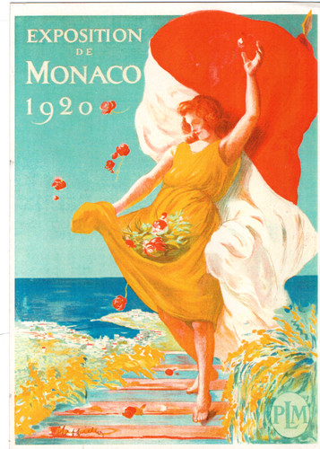 Carte postale exposition - exposition, de