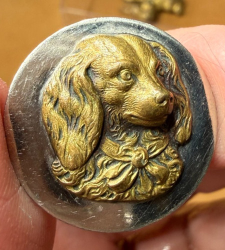 Bouton collection mode chien - mode,