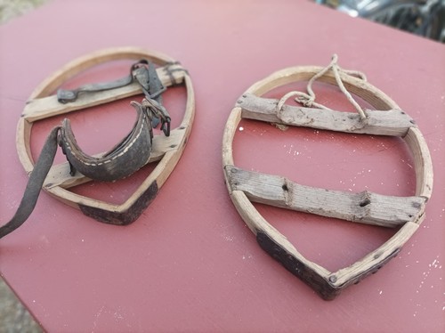 Ancienne paire raquette - de,