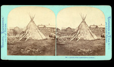 Russia, Siberia, Kuja, Hut d&#039;on Samoyed (semi-nomadic people), ca.1875, s