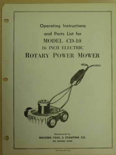 Western tool electric - western,