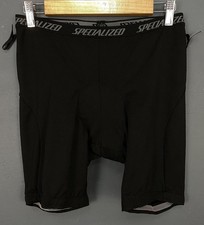 INSIDE MENS SPECIALIZED CYCLISMO CYCLING BICYCLE VELO PADDED SHORTS BLACK SIZE L
