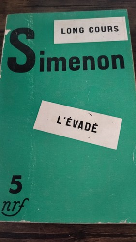 Simenon georges long - georges, cours