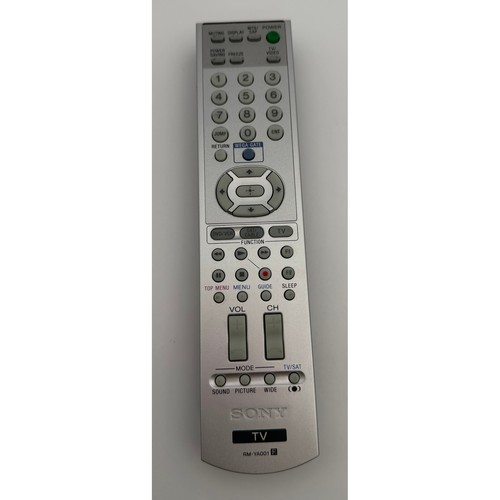 Sony ya001 remote - sony, tv