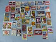 Lot 43 FOOD Advertising Sticker Stamps 1910 Reklamemarke Cinderella