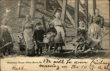 Wilkes-Barre,PA Homeward Bound 1906 Berwick Luzerne County Antique Postcard