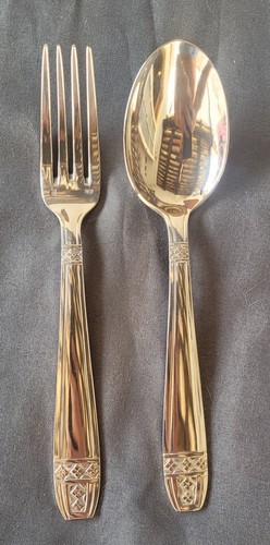 Duo couverts art déco - couverts,