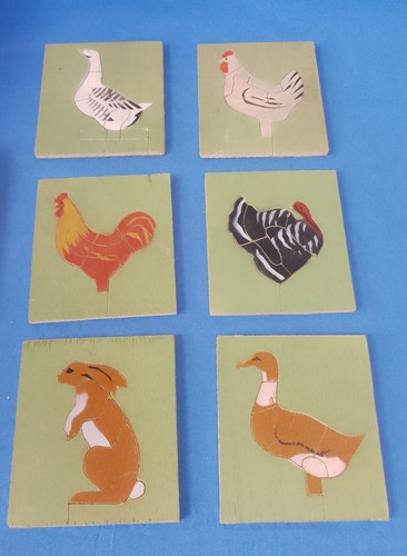 Petites plaques puzzles - 6,