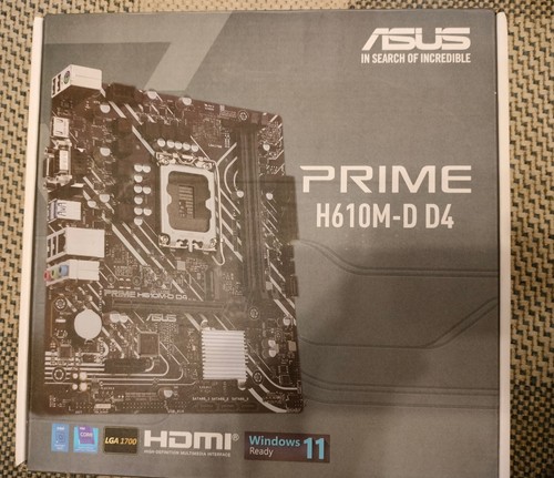 Asus prime h610m carte - prime, d4