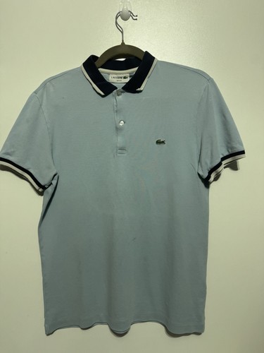 Polo lacoste bleu taille - lacoste, en