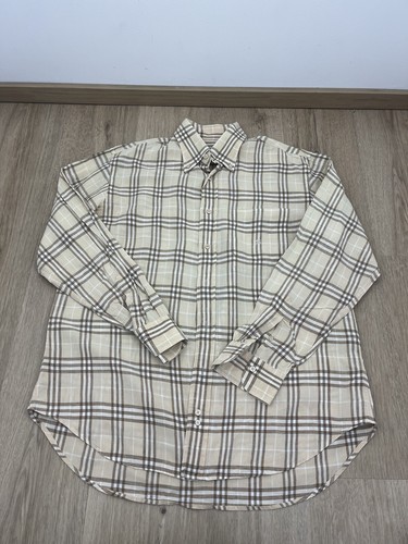 Chemise burberry jaune homme - burberry,