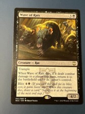 1x WAVE OF RATS - New Capenna - MTG - Magic the Gathering