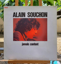 33T Alain Souchon  Jamais Content , Allo Maman Bobo, Poulaillers'song  Fra 1977