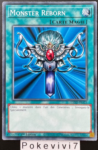 Carte monster reborn - yu-gi-oh!,