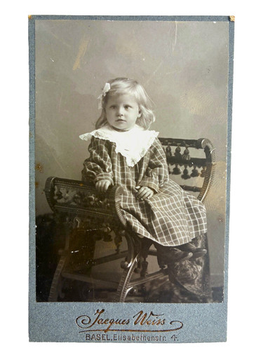 Photographie cdv photo - photographie, enfant