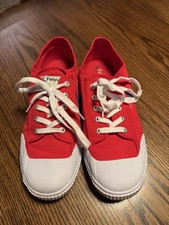 Feiyue Canvas Martial Arts Sneakers Red Size 12