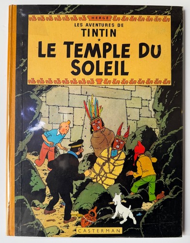 Herge tintin temple soleil - herge,