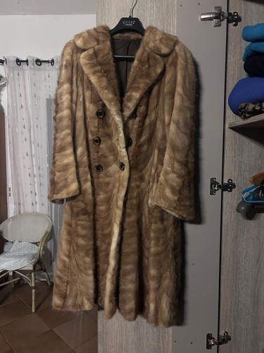Manteau fourrure vison - fourrure, de