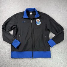 Nike FC Porto Jacket Mens L Full Zip Logo Heavy Football Soccer Track FCP READ
