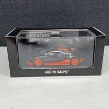 Minichamps 2010 Bugatti Veyron Super Sport Carbon/Orange 1/43 Scale 400110840