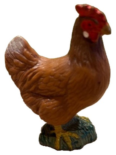 Figurine poule ferme animaux - poule,