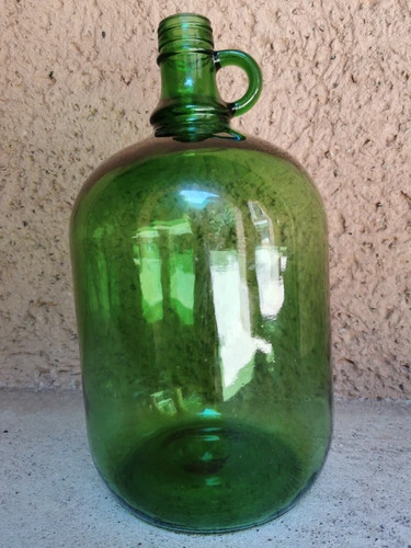 Bonbonne verre vert - bonbonne,