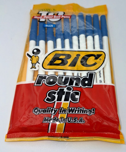 Vintage 1990 bic round stic - bic,