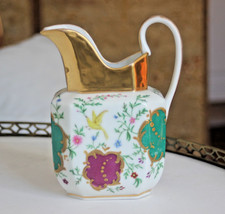 Pot à lait en  porcelaine de Paris, XIXe siècle, oiseau