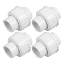  4 Pcs Plomberie Outillage Connecteurs De Tuyaux En PVC Raccords Conduite D'eau