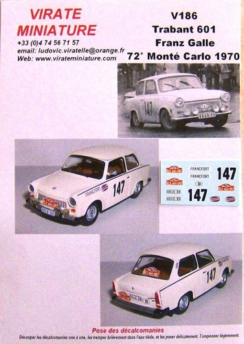 V186 trabant 601 rallye - v186,