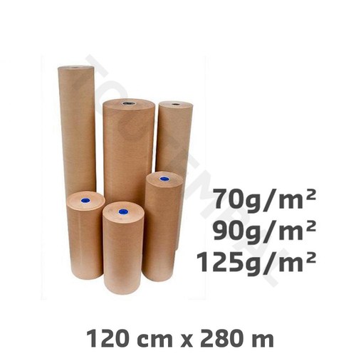 Papier kraft naturel - , au