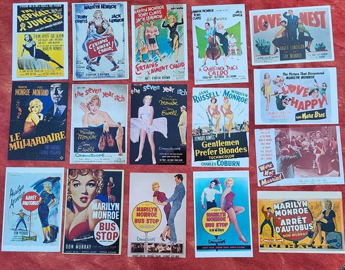 Marylin monroe lot cartes - marylin,