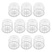  Lot de 10 nichoirs en plastique pour oiseaux, cages d'élevage pour pinsons,