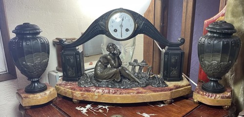 Horloge parure art - et,