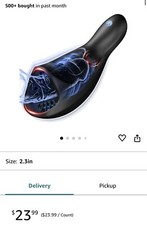 Vibrating Ribbed Male Masturbator With 10 Different Vibration Modes