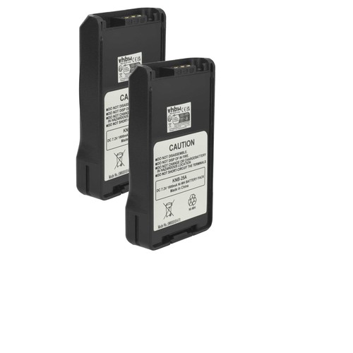 Batterie pour kenwood - 2x,