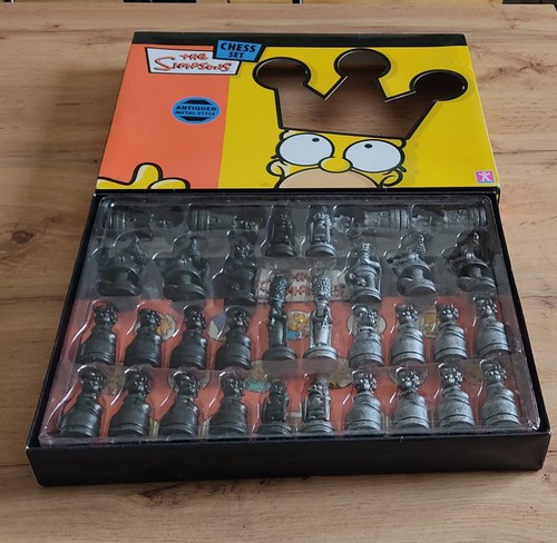 Jeu échecs the simpsons - d'échecs, /
